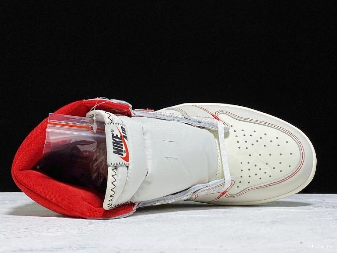 Cheap TB OG 555088-160 Jordan 1 Gym Air High Red 